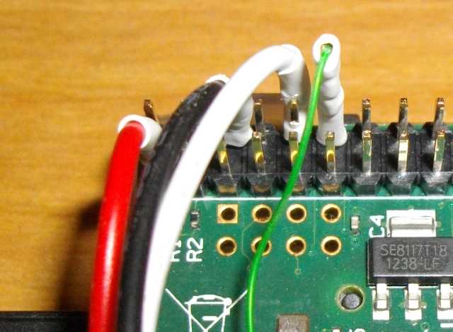 GPIO connections